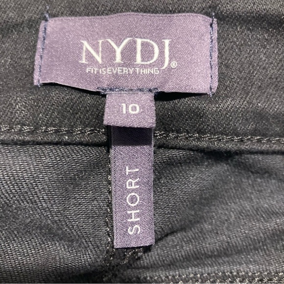 NYDJ Black Straight Leg Jeans - Picture 5 of 9
